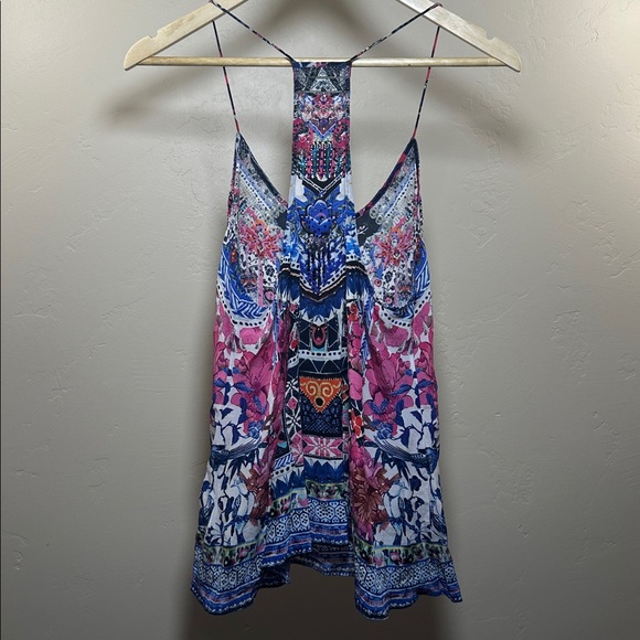 Camilla Multicolor Floral Camisole Top - Picture 3 of 4